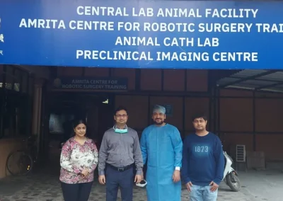 Doctor-visited-centeral-lab-animal-facility